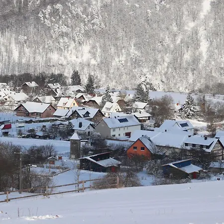 別荘 Blockhaus Am Edersee Harbshausen